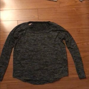 Rag & bone long sleeve cut out t shirt